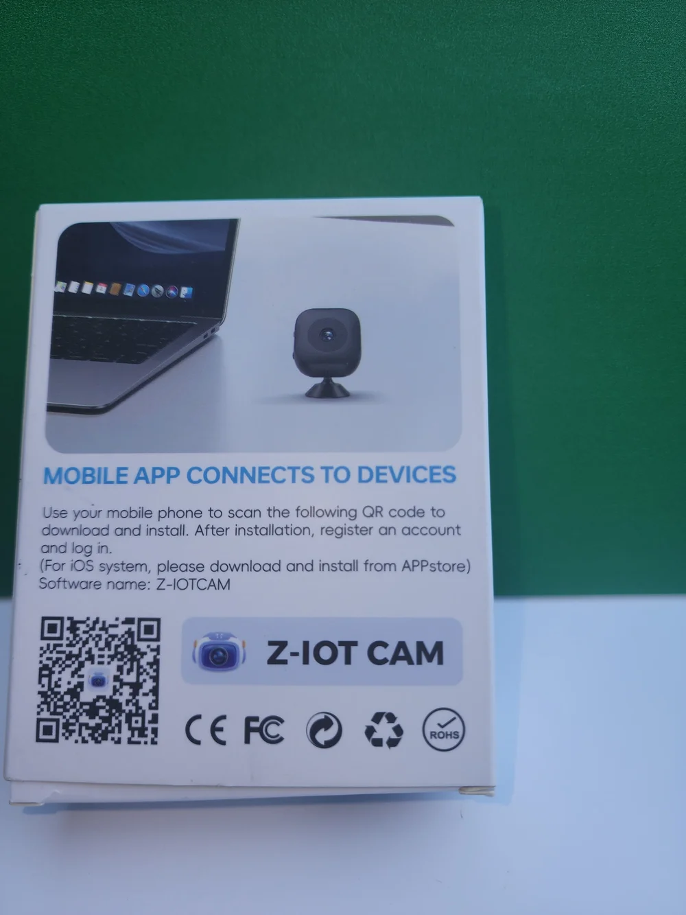 Z-IOT CAM Mini Smart Camera - Gray